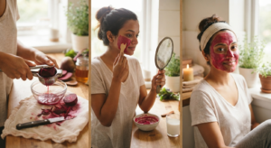 चुकंदर (Beetroot) से घर पर बनाएं नेचुरल पिंक ग्लो फेस पैक